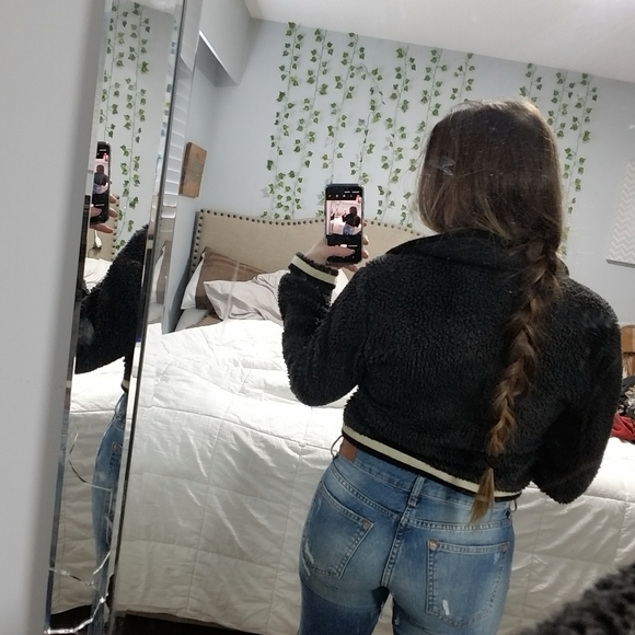 Vintage Morgan de toi zipper sweater size small - Picture 2 of 9